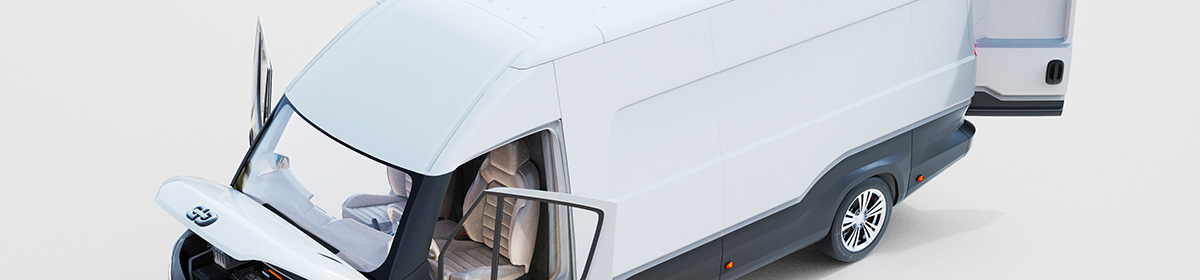 DOSCH 3D: Car Details - Electric Delivery Van