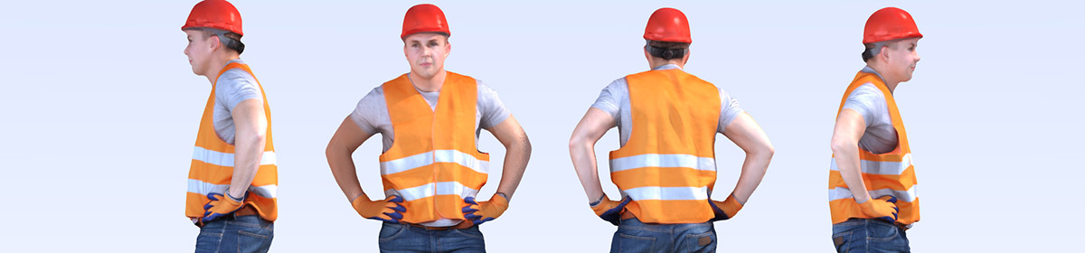 DOSCH 3D People - Construction Worker Vol. 1