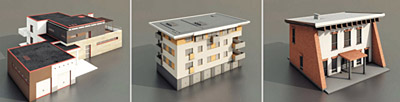 [3D модели] DOSCH 3D: Buildings V2 (*.max)