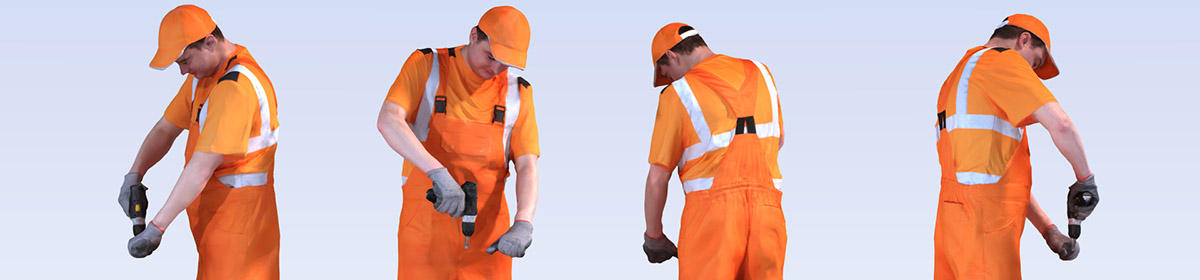 DOSCH 3D People - Construction Worker Vol. 2