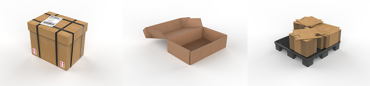 DOSCH 3D Shipping Packaging