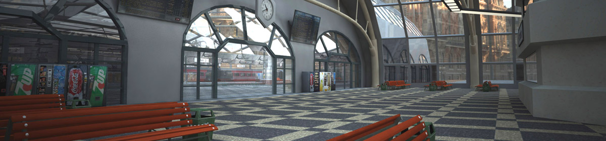DOSCH 3D Train Station